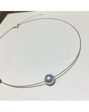 South Sea Pearl Necklace 18K Gold/ White Gold 