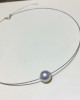 South Sea Pearl Necklace 18K Gold/ White Gold 