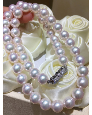 TEN-NYO|9-9.5mm Japanese Akoya Pearls Necklace 