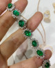 Emerald and Diamond Bracelet 